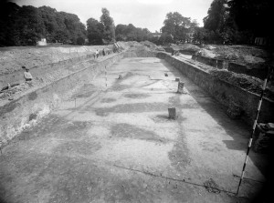 foto4 Forum Hadriani, de opgravingen  dr J.H. Holwerda